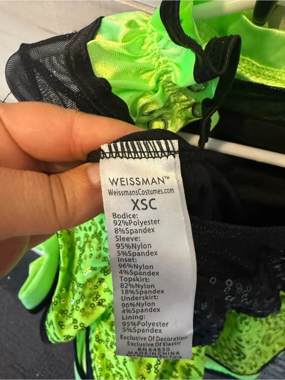Weissman 🖤size xsc